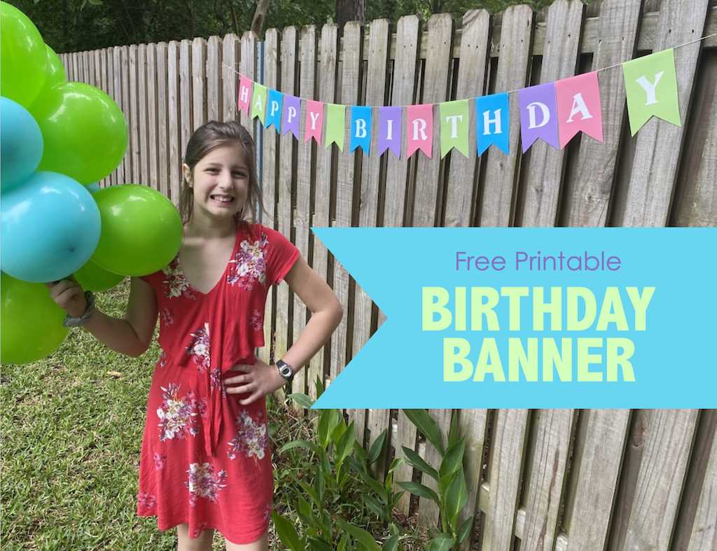 free printable banner for birthday free printable banner for birthday