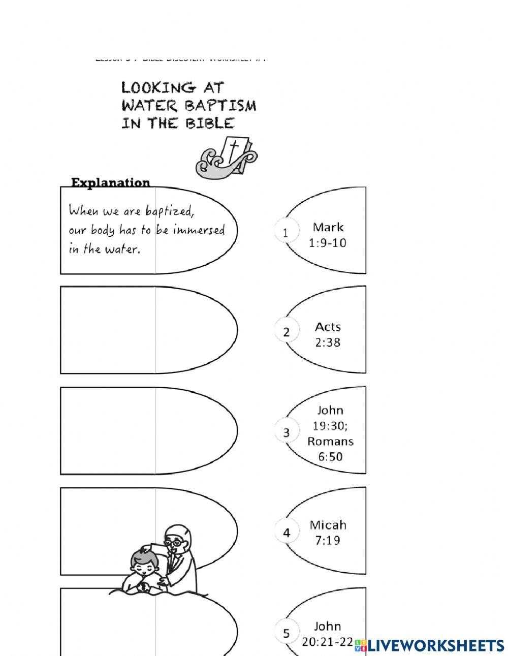 free printable baptism activity sheet free printable baptism activity sheet