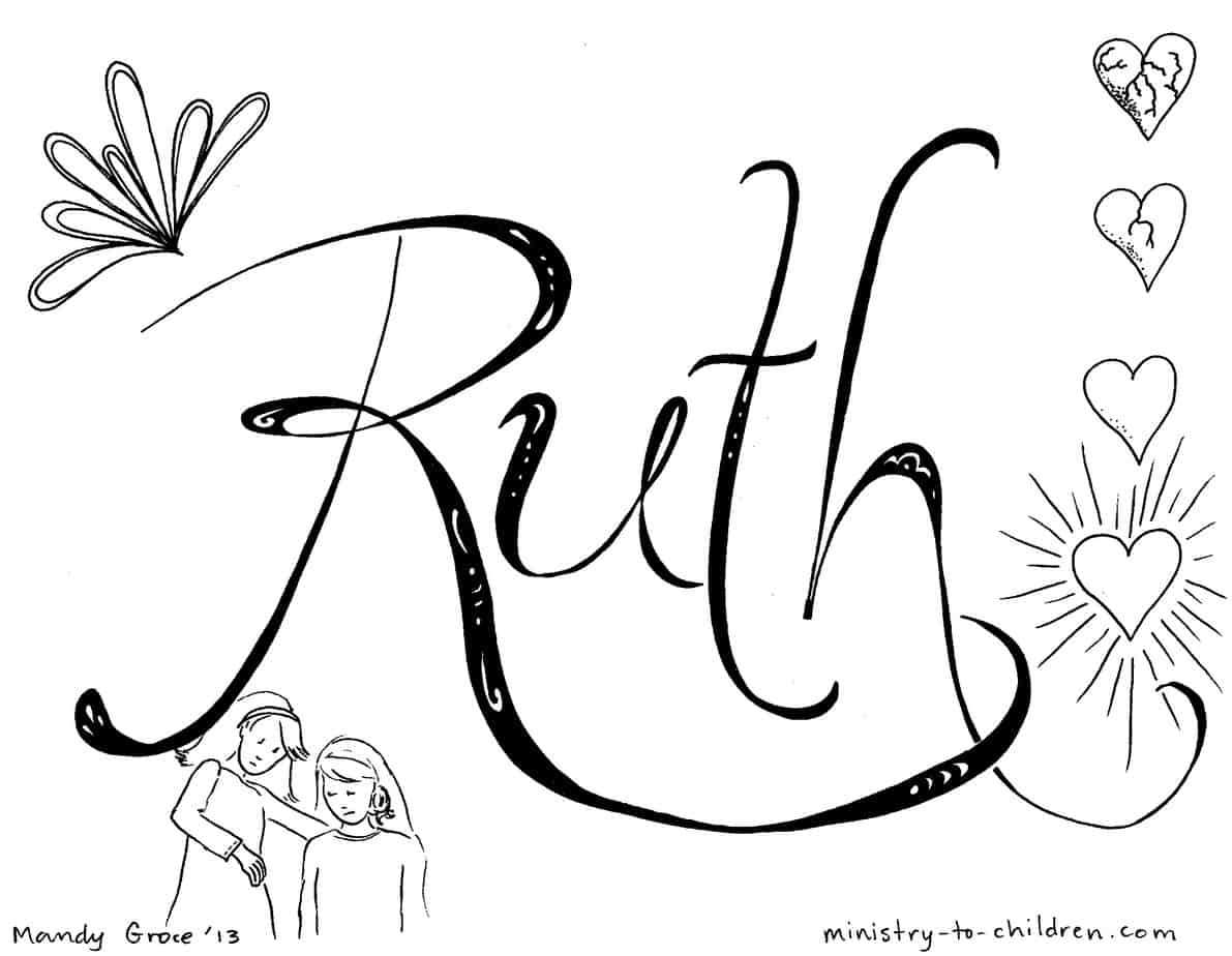free printable bible study on ruth