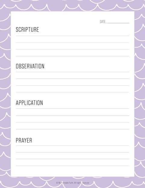 free printable bible study template free printable bible study template