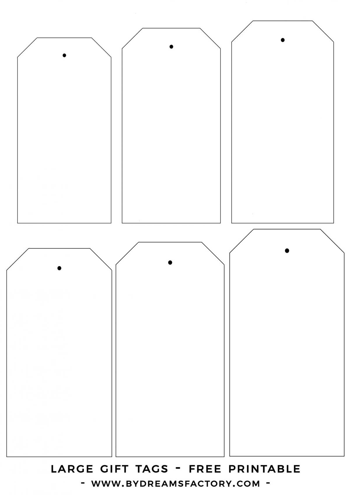 free printable blank gift tags