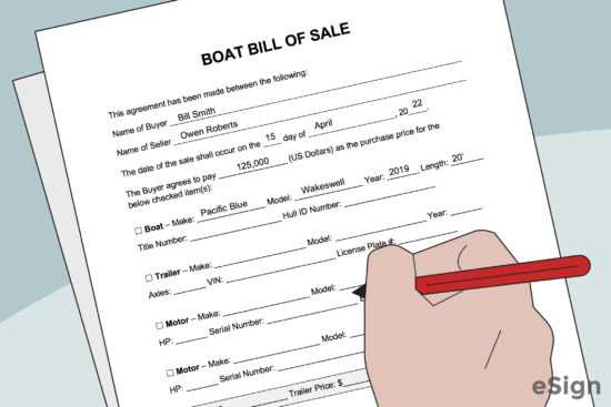 free printable boat and trailer bill of sale free printable boat and trailer bill of sale
