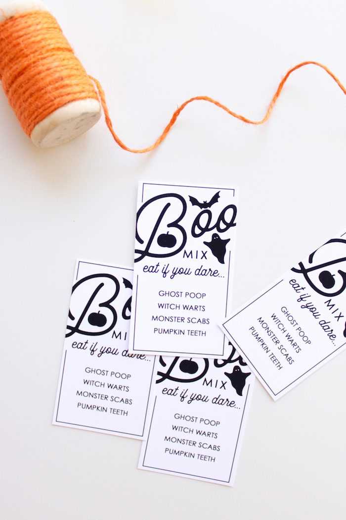 free printable boo tags
