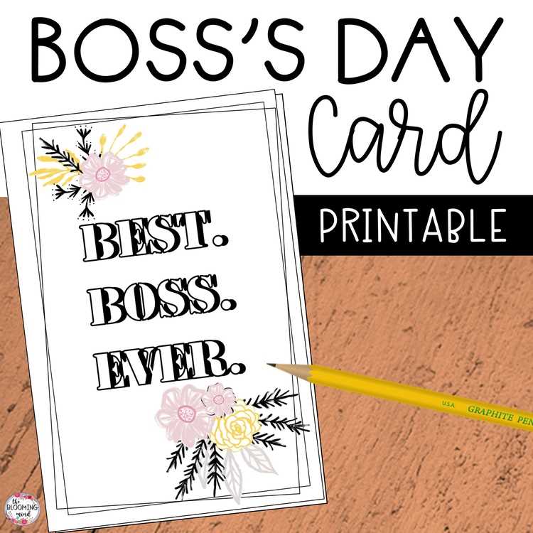 free printable boss day card free printable boss day card