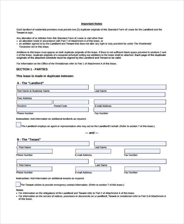 free printable business lease agreement free printable business lease agreement