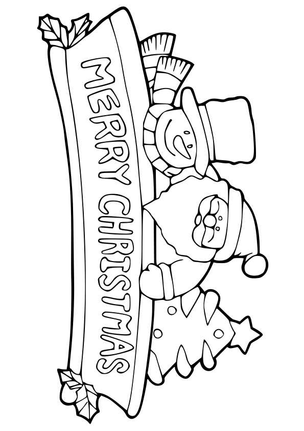 free printable christmas coloring page free printable christmas coloring page