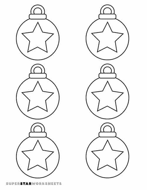 free printable christmas ornament template free printable christmas ornament template