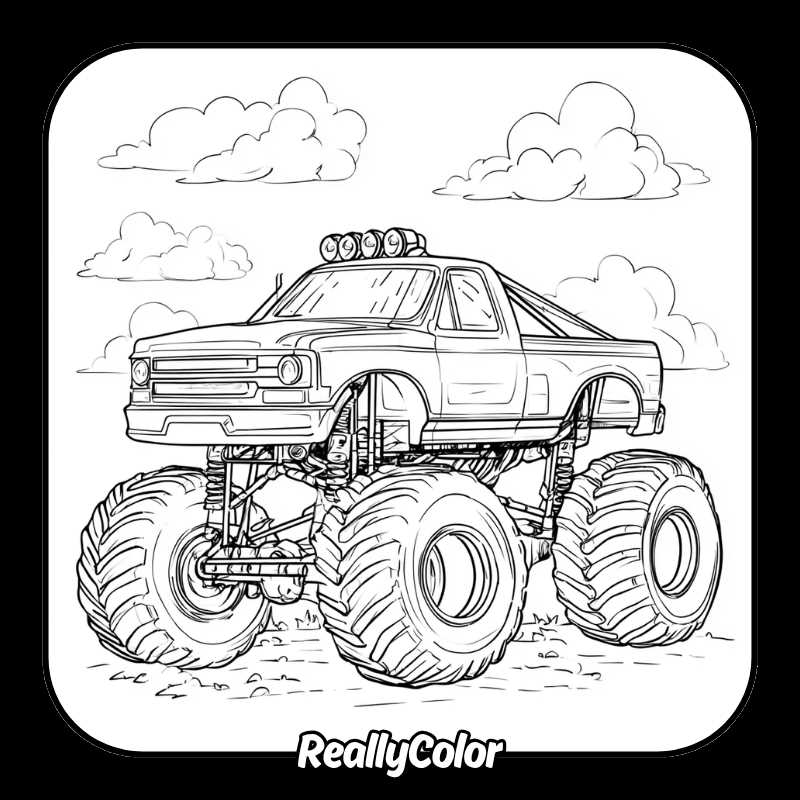 free printable coloring pages monster trucks free printable coloring pages monster trucks