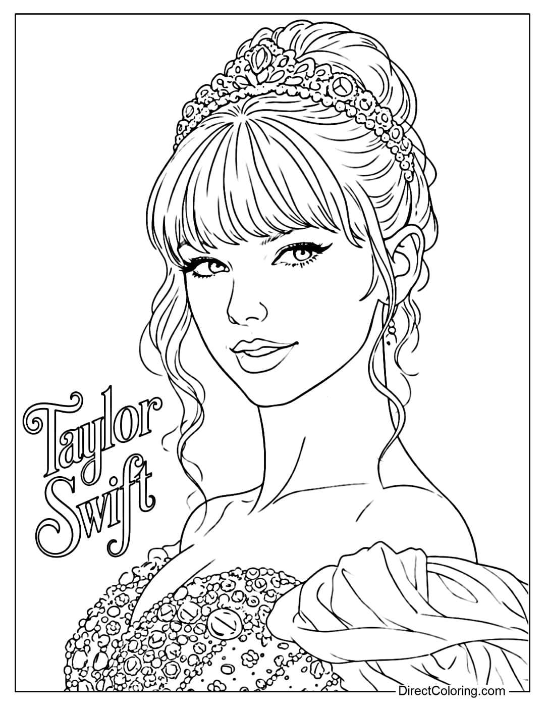 free printable coloring pages taylor swift free printable coloring pages taylor swift
