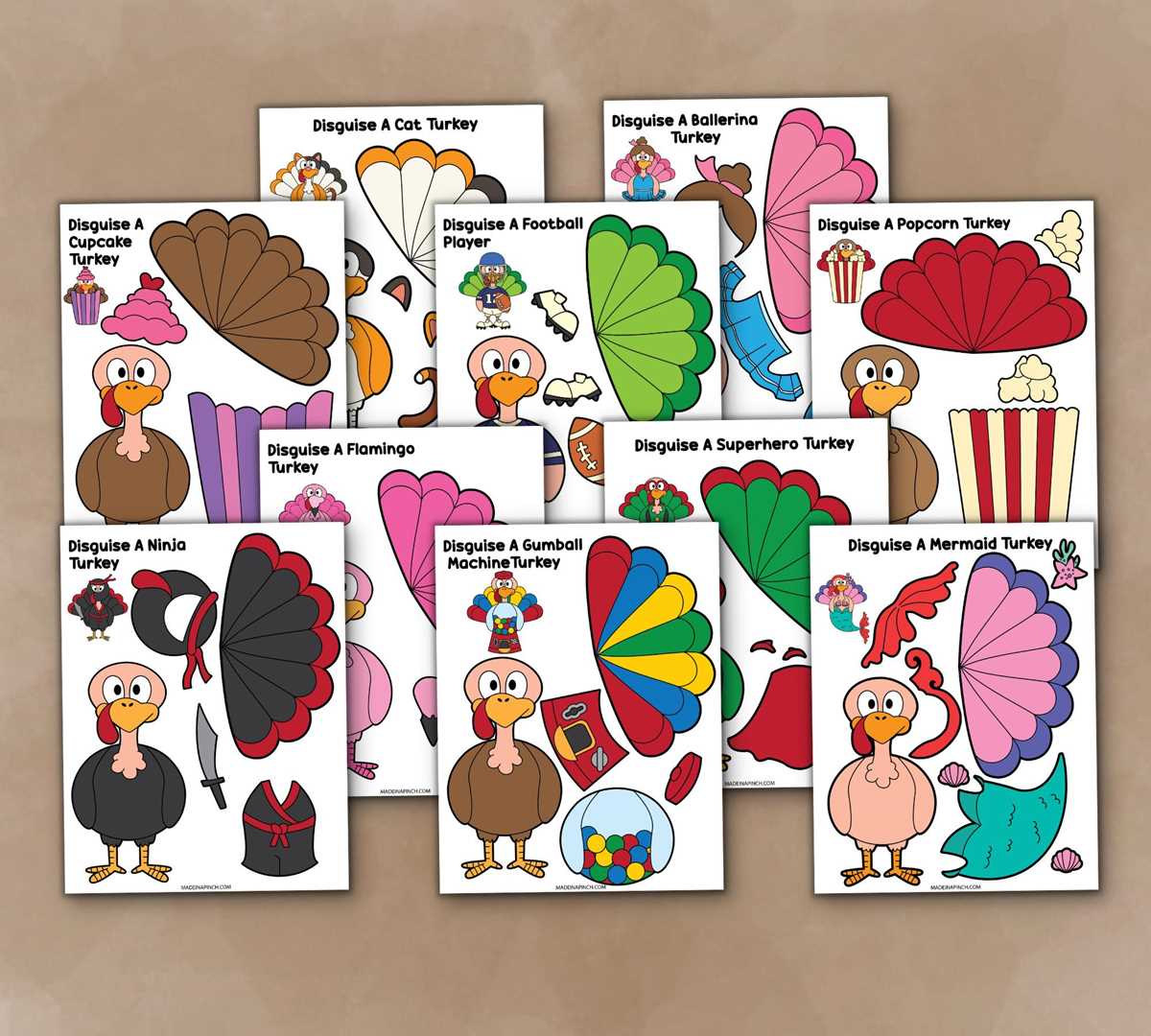 free printable disguise a turkey printable free printable disguise a turkey printable