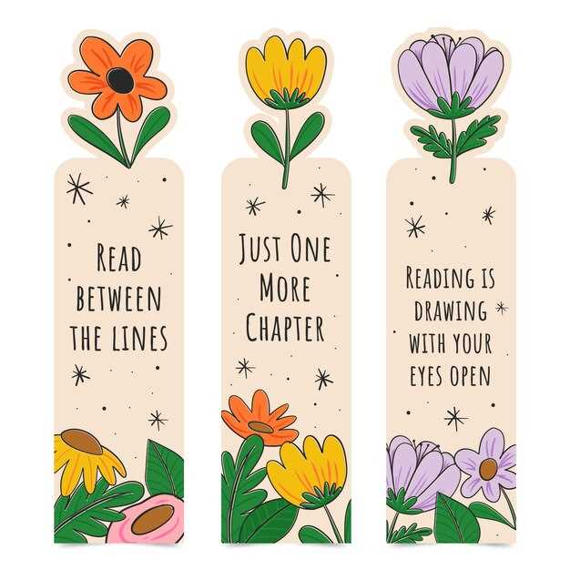 free printable diy bookmarks