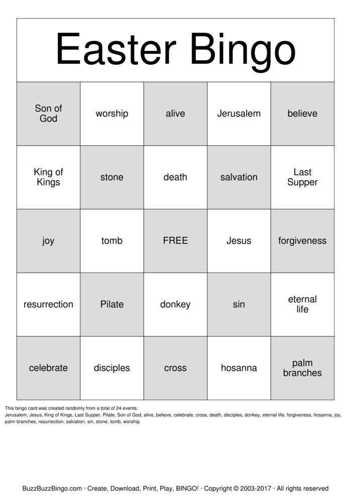 free printable easter bingo cards for adults free printable easter bingo cards for adults