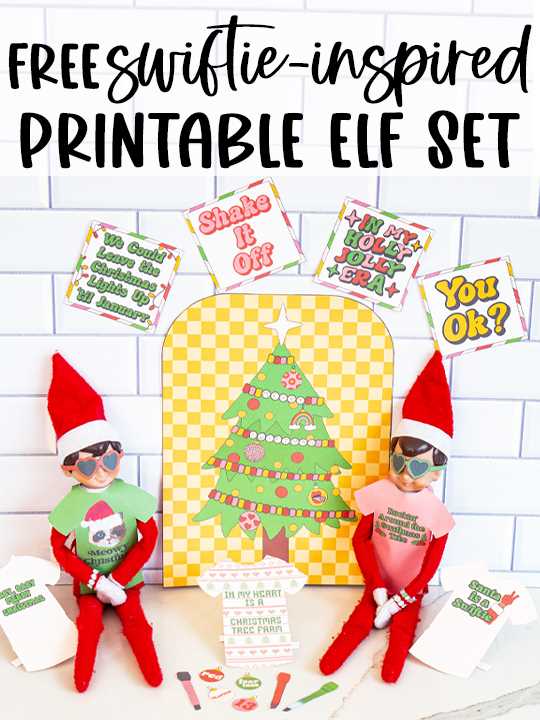 free printable elf on the shelf free printable elf on the shelf