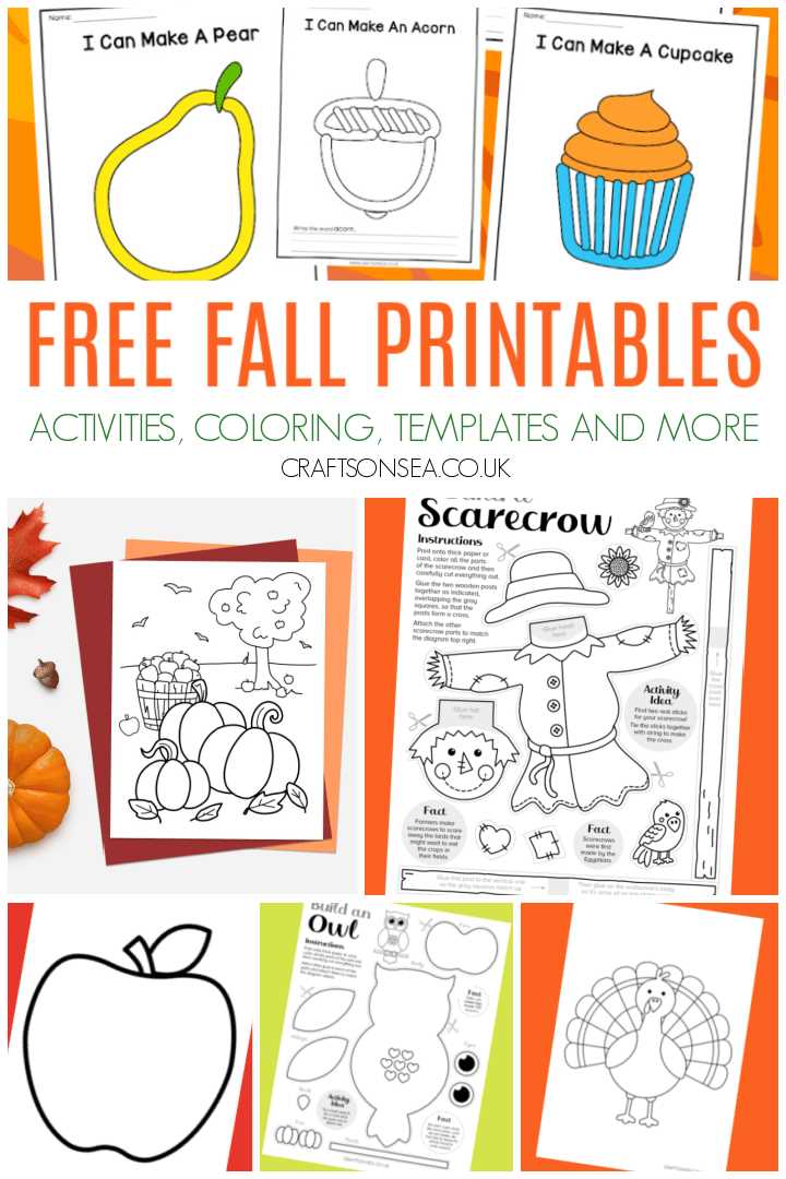 free printable fall printable