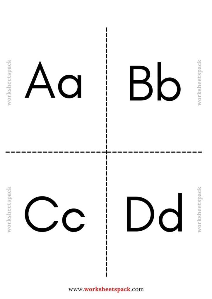 free printable flash cards alphabet