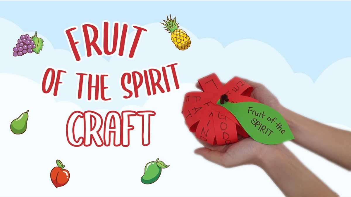 free printable fruit of the spirit crafts free printable fruit of the spirit crafts