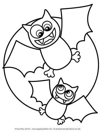 free printable halloween coloring pages for kindergarten