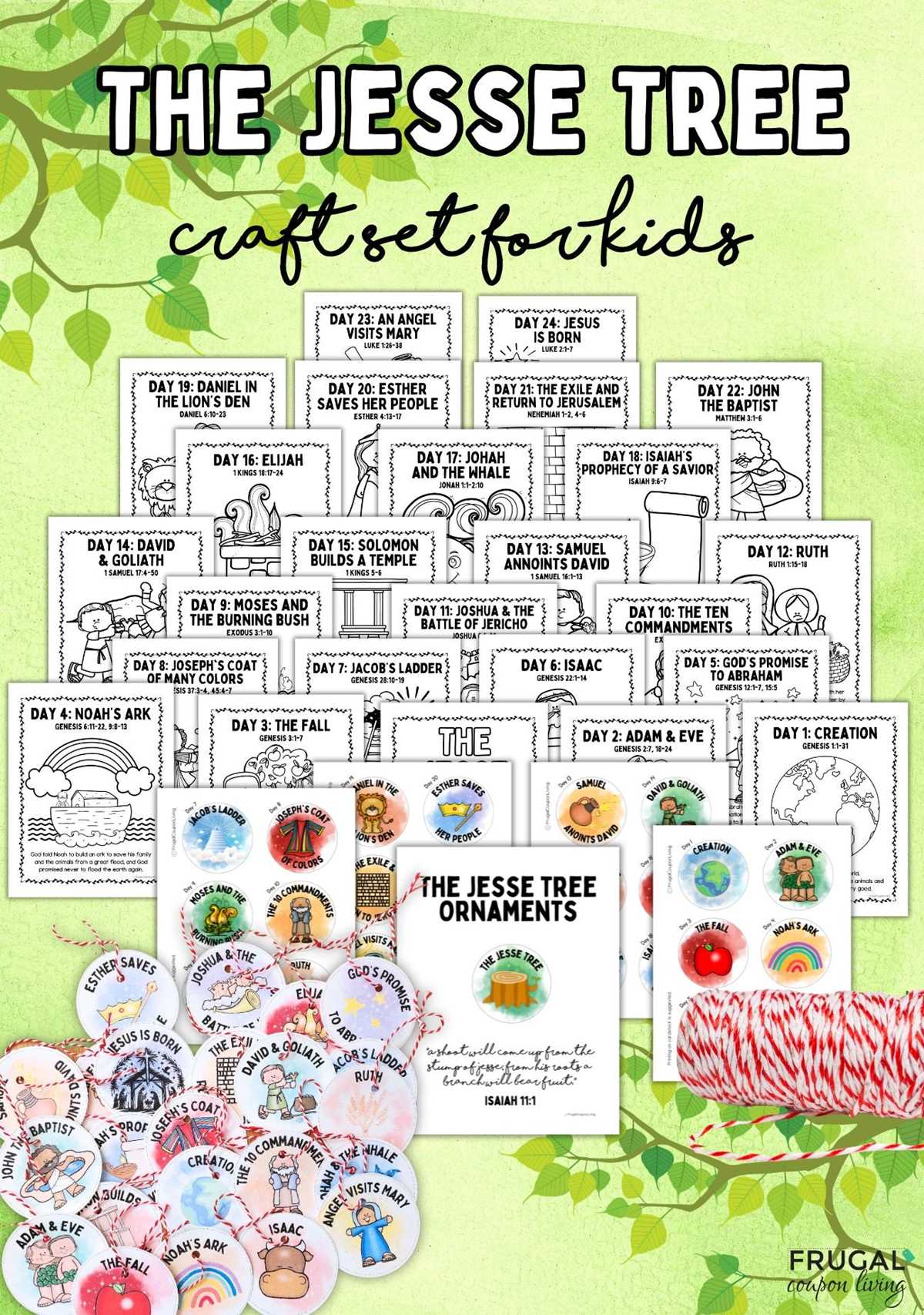 free printable jesse tree printables