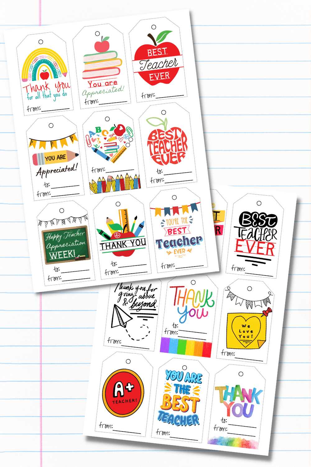 free printable labels for teacher appreciation free printable labels for teacher appreciation