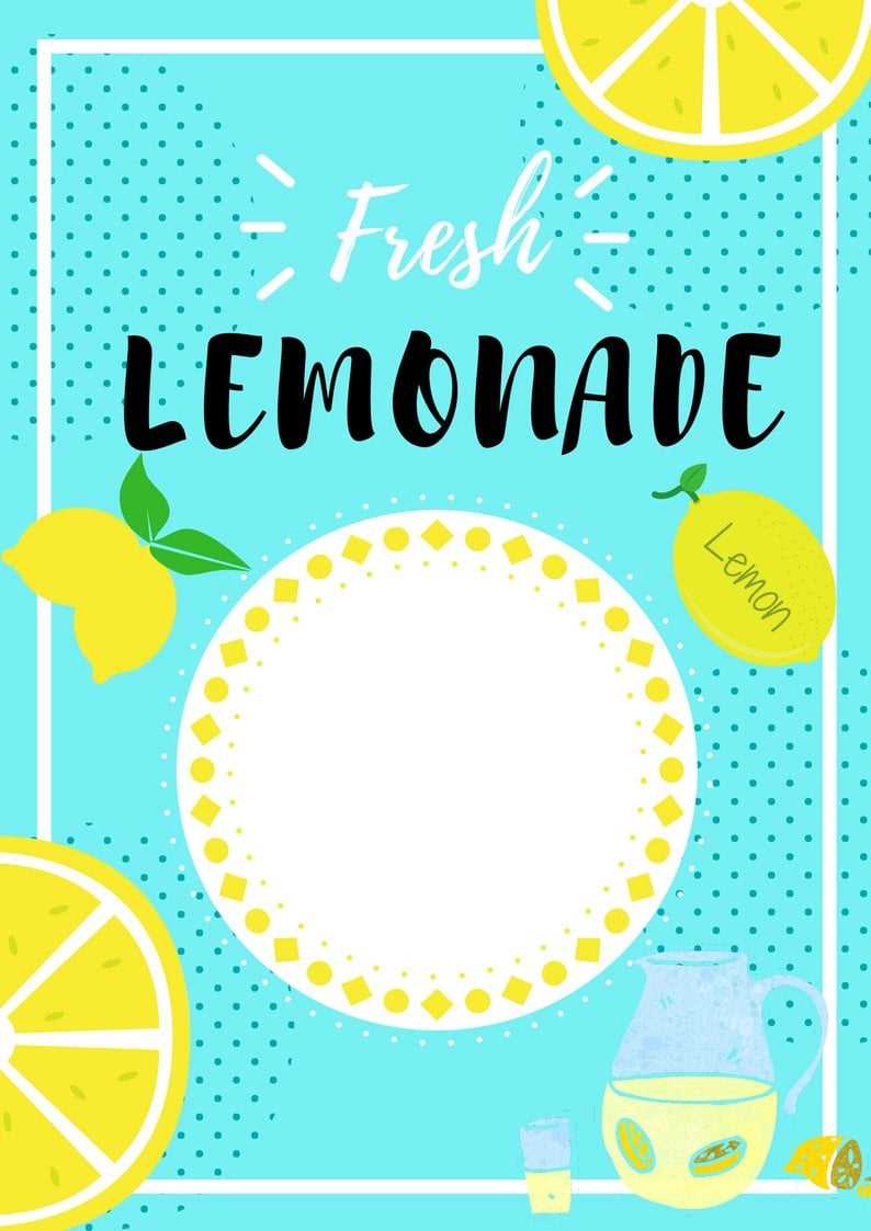 free printable lemonade sign printable