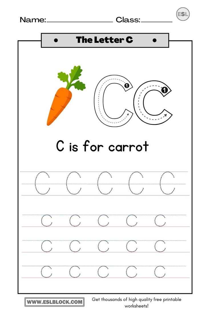 free printable letter c worksheets for preschool