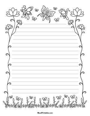 free printable lined paper free printable lined paper