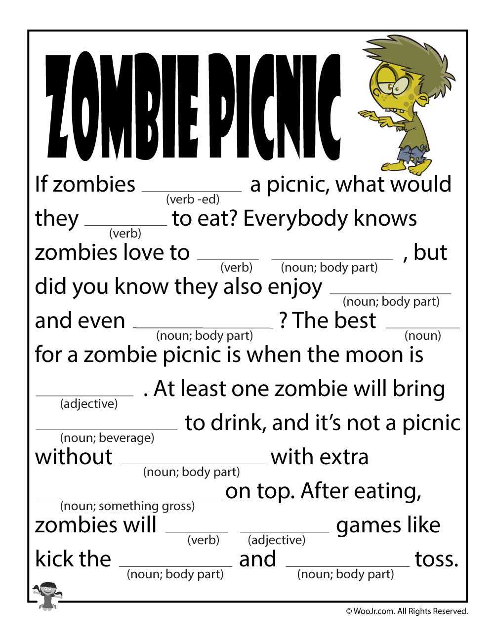 free printable mad libs worksheets free printable mad libs worksheets
