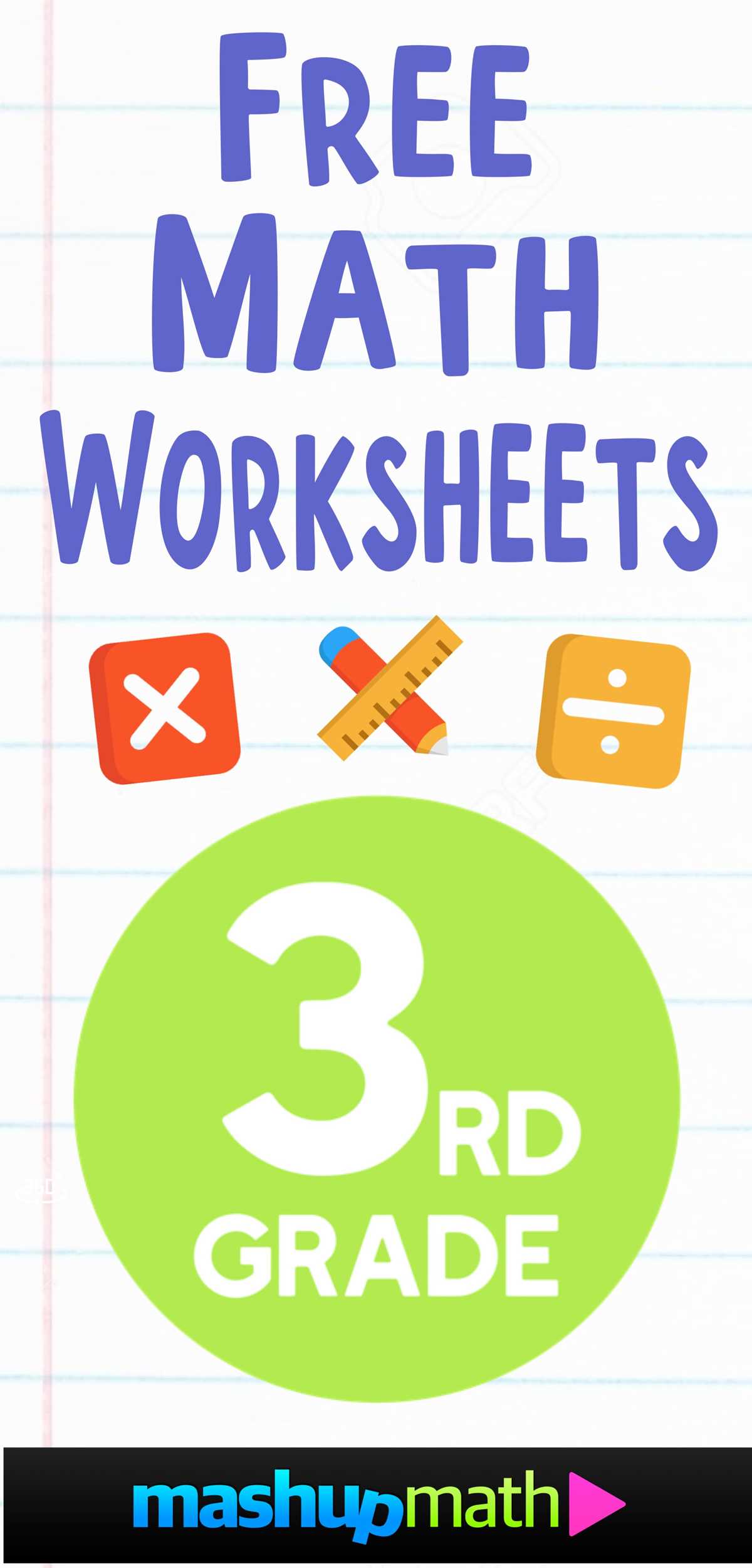 free printable math worksheets for 3rd graders