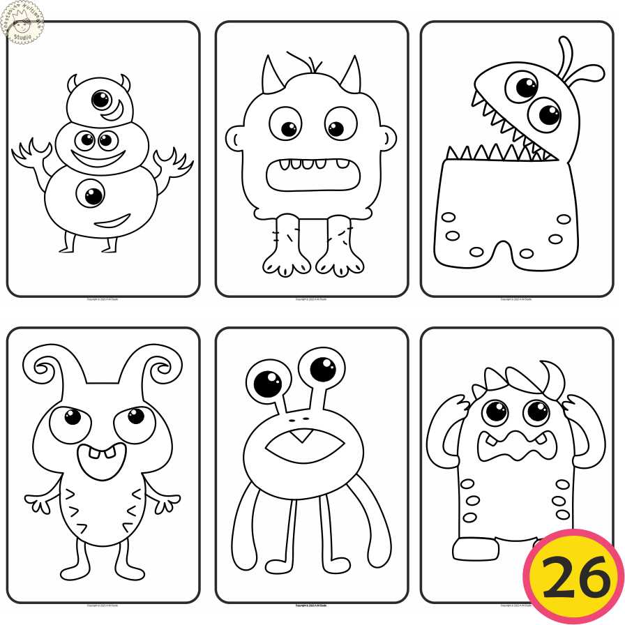 free printable monster coloring pages free printable monster coloring pages