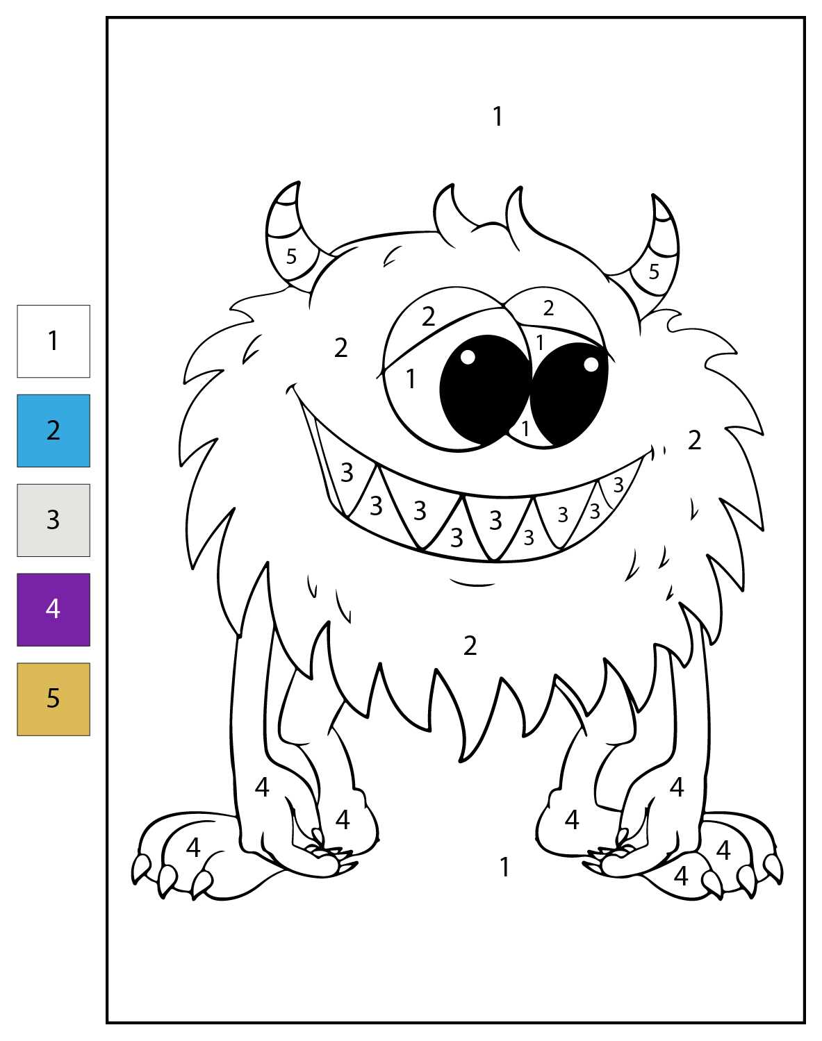 free printable monster coloring pages free printable monster coloring pages