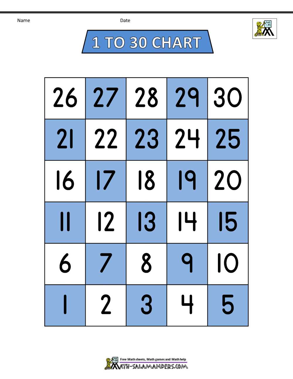 free printable numbers 1 30 free printable numbers 1 30