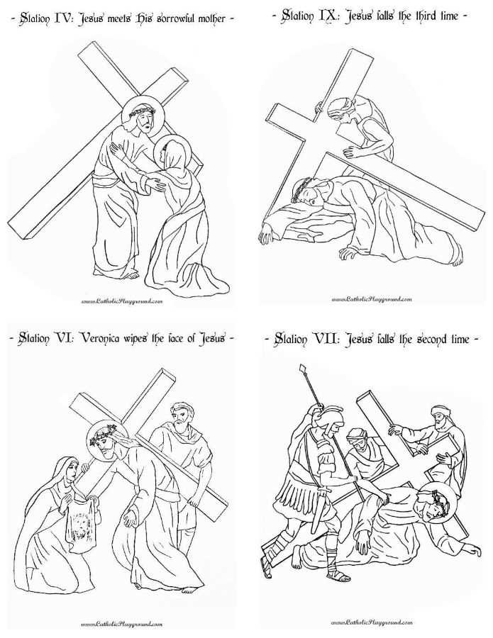 free printable printable stations of the cross catholic