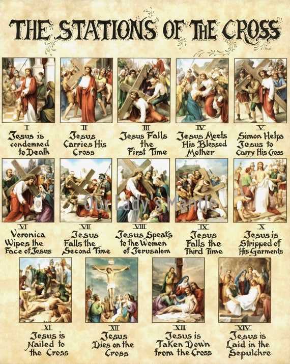 free printable printable stations of the cross catholic