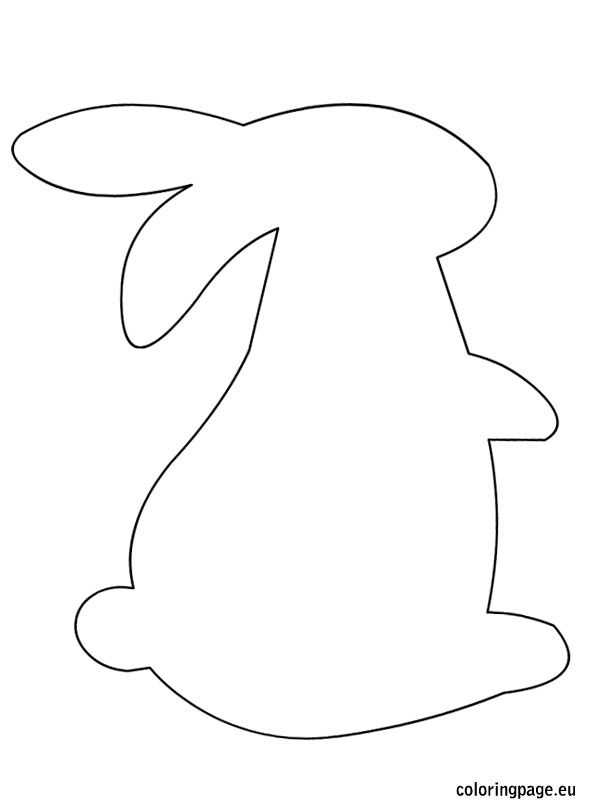 free printable rabbit template free printable rabbit template