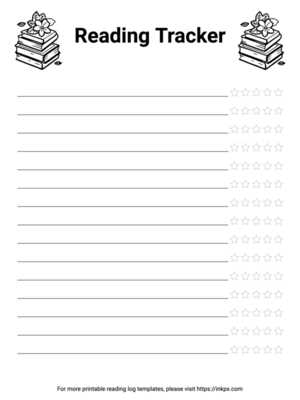 free printable reading log for adults free printable reading log for adults