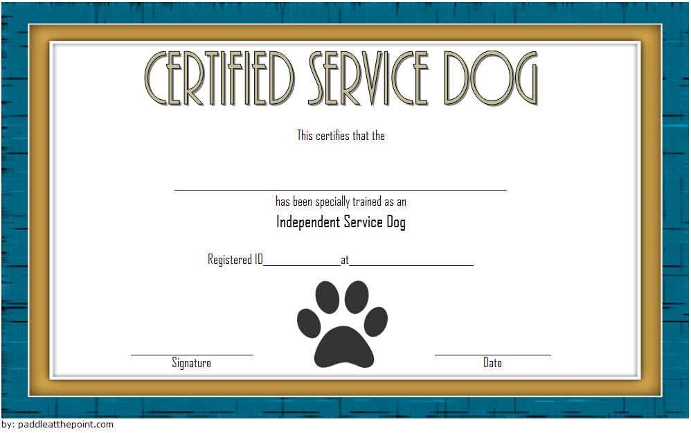 free printable real service dog certification free printable real service dog certification