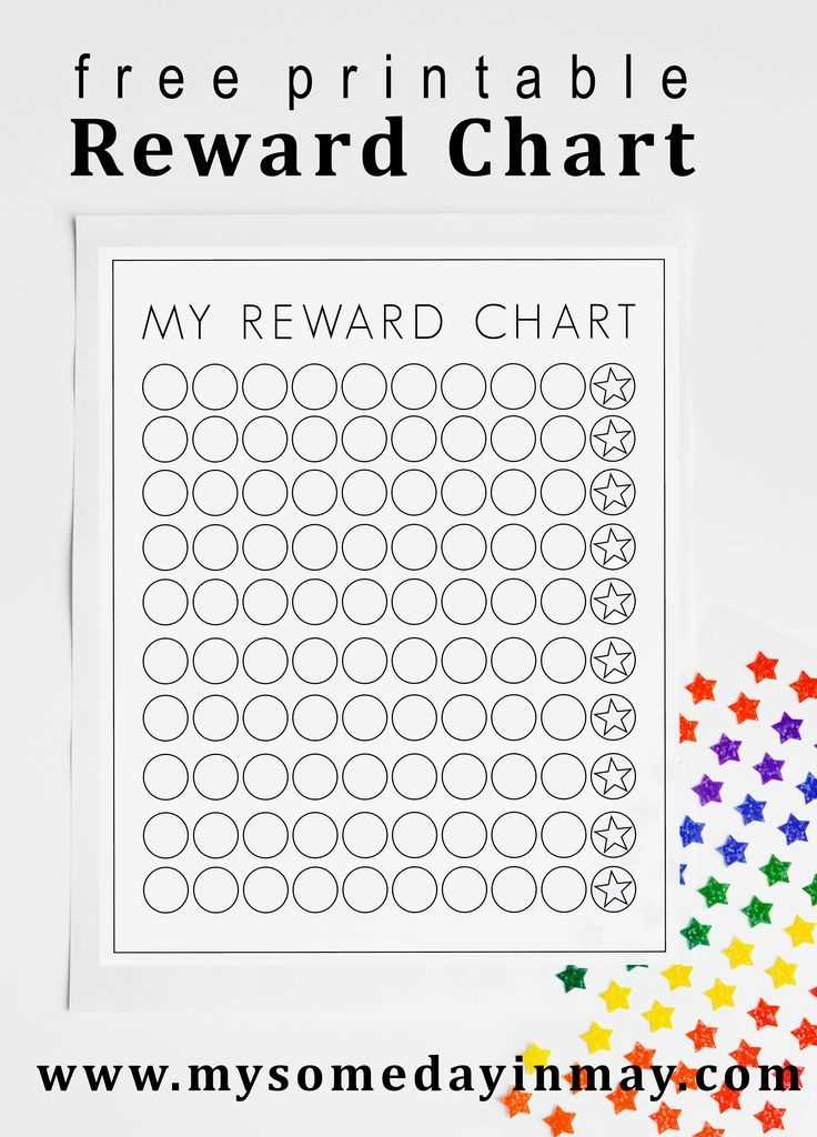 free printable reward charts