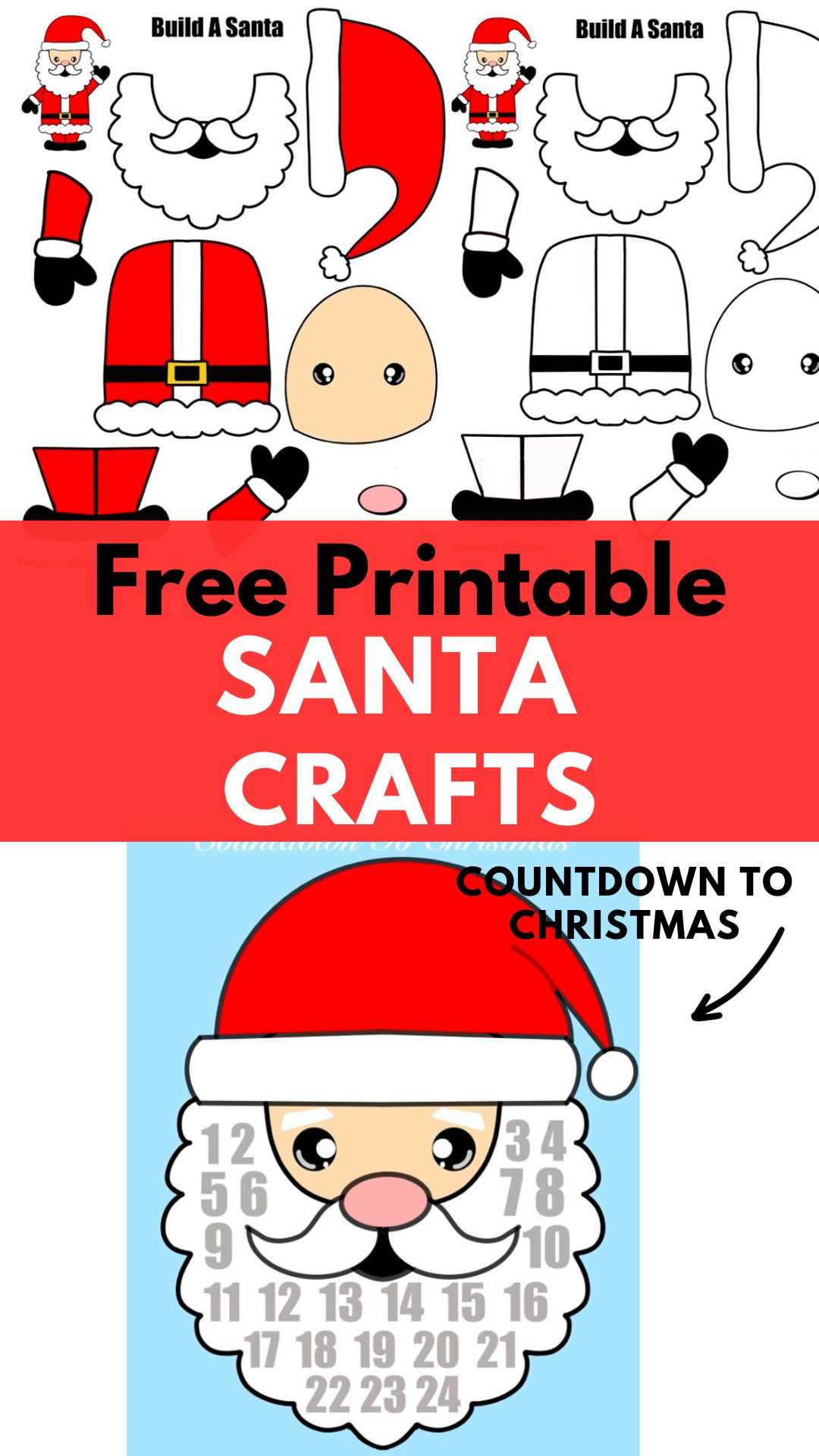 free printable santa claus