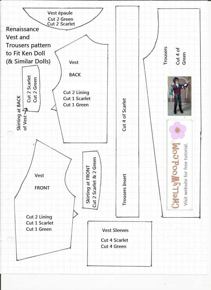 free printable sewing patterns for barbie doll clothes