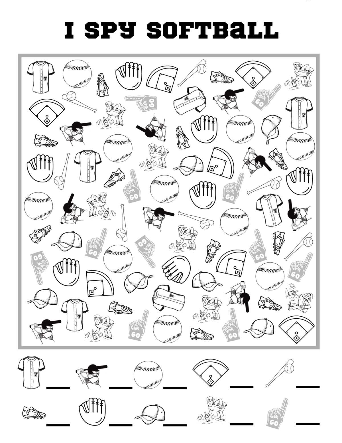 free printable softball images free printable softball images