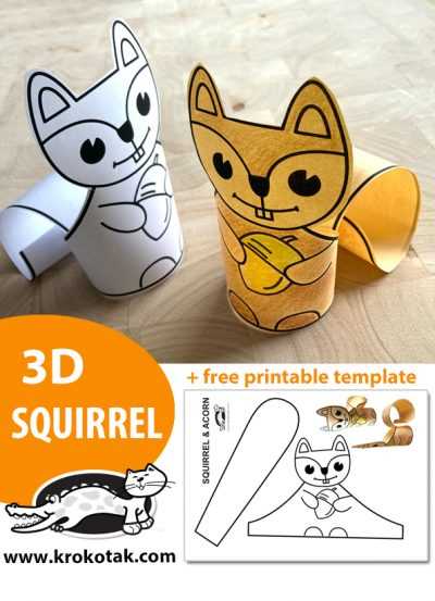 free printable squirrel template free printable squirrel template