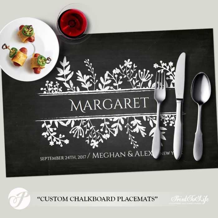 free printable table setting placemat