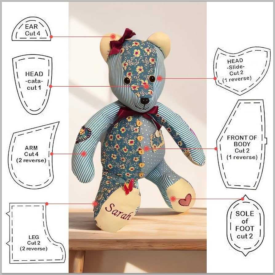 free printable teddy bear pattern free printable teddy bear pattern