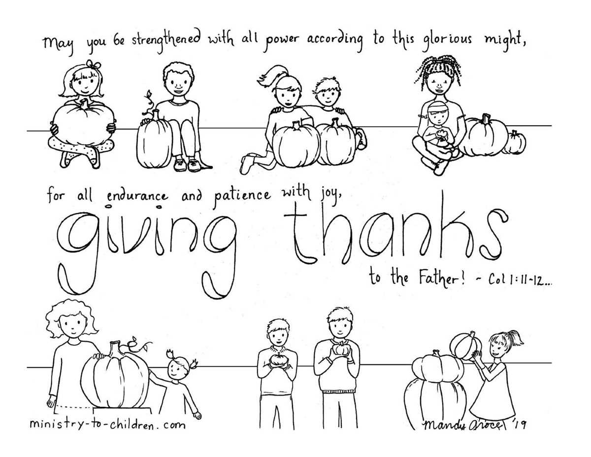 free printable thanksgiving day coloring pages