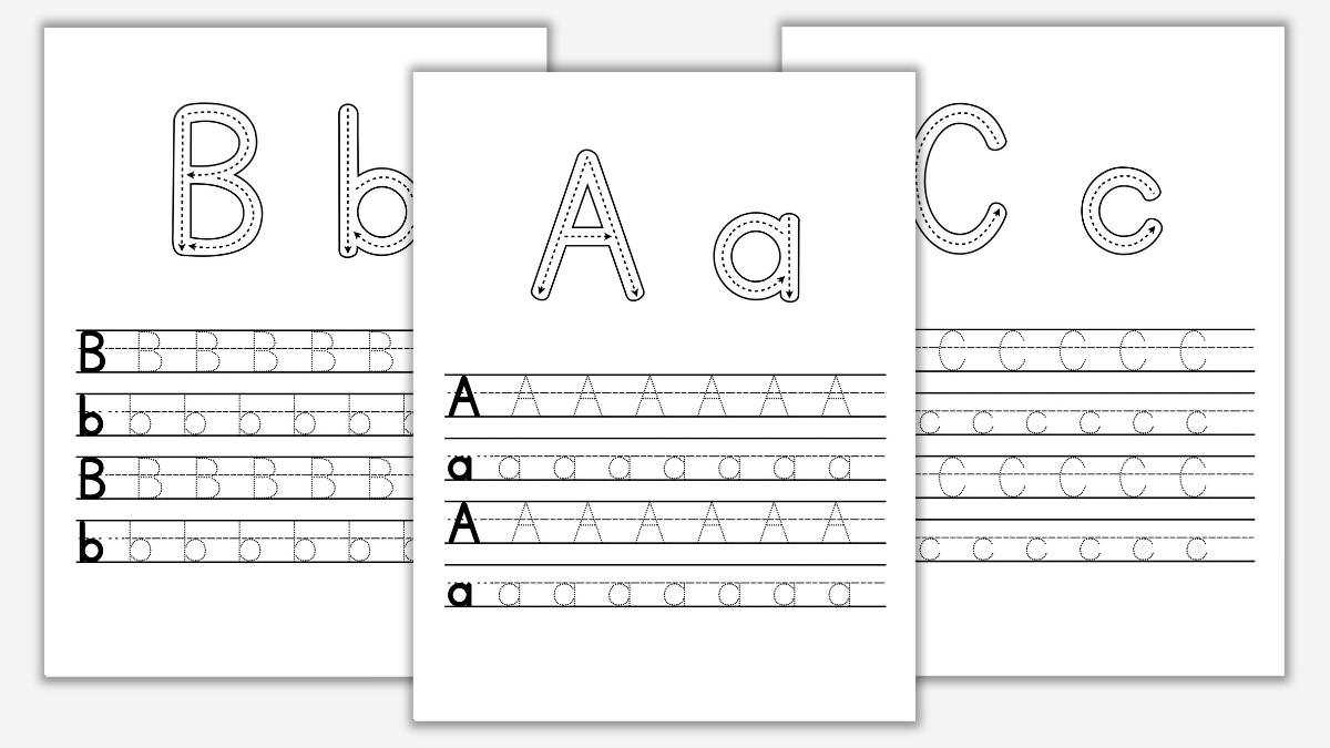 free printable traceable abc worksheets free printable traceable abc worksheets