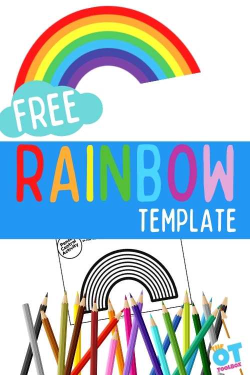 free rainbow printable free rainbow printable