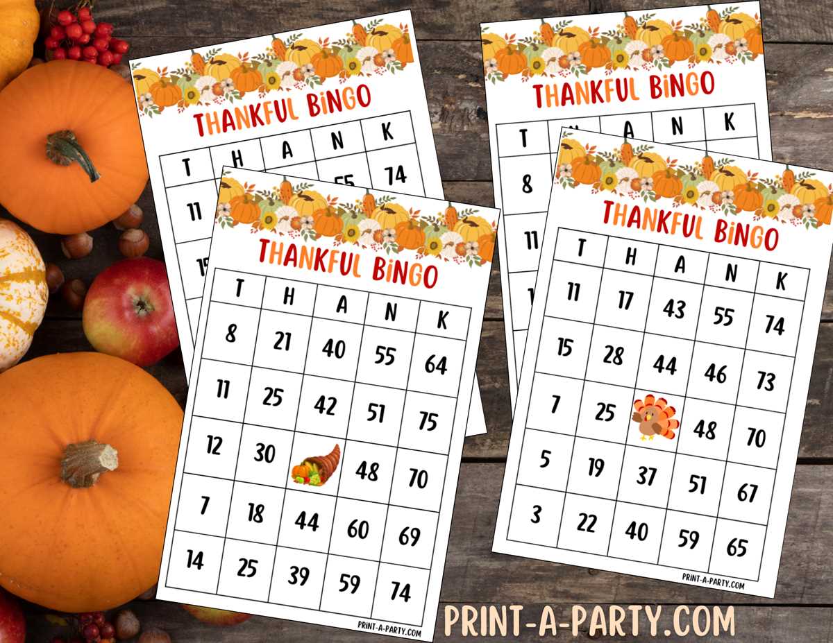 free thanksgiving bingo printables free thanksgiving bingo printables