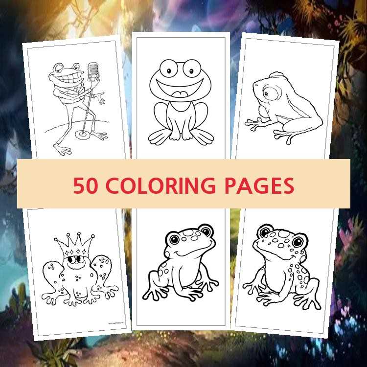 frog printable coloring pages frog printable coloring pages