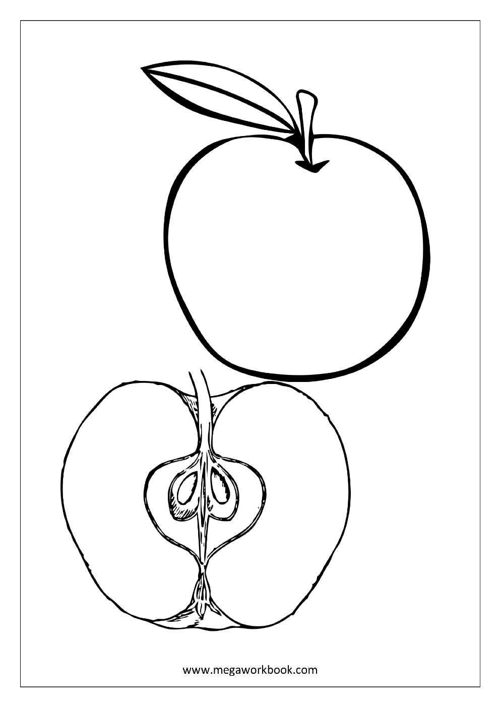 fruits and vegetables printable