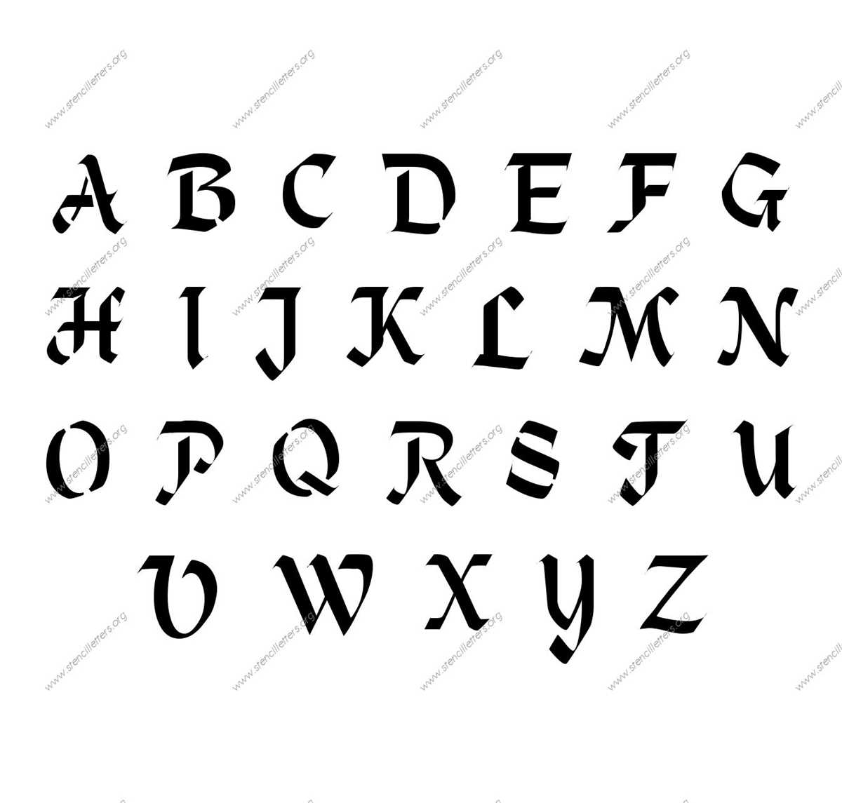 printable old english letters printable old english letters